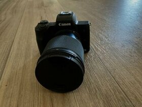 Canon EOS M50 Mark II + obj Sigma 16 mm