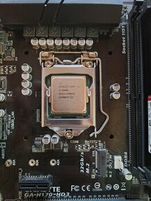Intel i5 6600K + Gigabyte H170