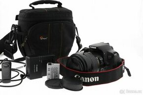 Zrcadlovka Canon 650D + 18-125mm + přísl. - 1