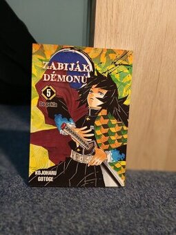 Manga "Demon Slayer" 5 díl, (v perfektním stavu) - v Češti