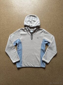 Nike béžová mikina vintage Y2K
