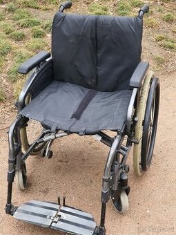 extra široky invalidní vozík XXL, 180kg