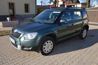 Škoda Yeti 2.0TDI 4x4 81kW 12/11 klima rezerva výhřev sedače