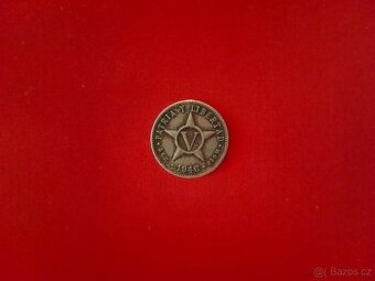 KUBA 5 CENTAVOS 1946 - 2KS