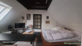 Byt k pronájmu ve vile s bazénem, 1+kk, 20m, Praha - Hluboč