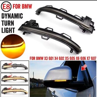 Dynamické led blinkry BMW G01 G02 G05 G06 G07