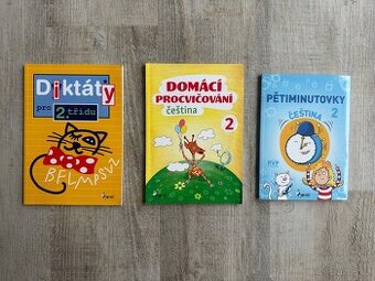 Diktáty, pětiminutovky, procvičování češtiny- 2. třída - 1