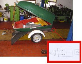 Sportovní laminátový člun ORAVA - 1
