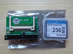 Redukce ATA HDD na Compact Flash Card staré a historické PC