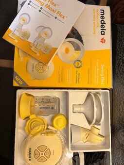 Medela Swing Flex elektrická odsávačka mléka a příslušenství