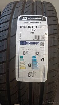215/45R16 -MATADOR -Nové letní