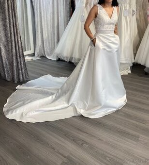 Svatební šaty Adriana Alier by Rosa Clara, vel. 36