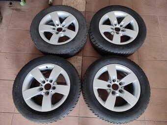orig. ALU kola BMW 5x120 R16 včetně zimních pneu