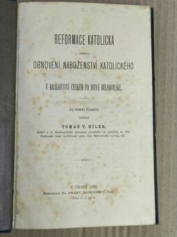 Reformace katolická Tomáš V. Bílek