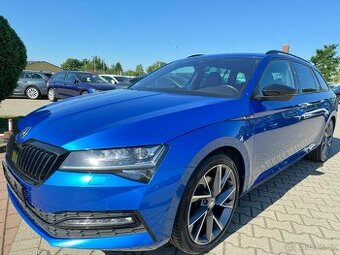 Škoda Superb sportline TDI 110kw manuál/matrix/tažné/kamera