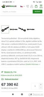 Termovize Pixfra Pegasus Pro 650P