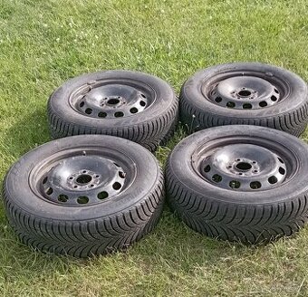 4x zimní pneu s disky 195/65 R15 91T