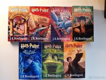 Harry Potter 1-7 Sedm Let v Bradavicích komplet v boxu