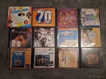 CD originály - čeští i zahraniční interpreti.
