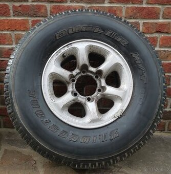 Alu kola 6x139,7 R15 Dueler H/T 31x10,50 R15