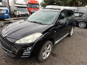 Peugeot 4007 2,4i 125kw automat komplet na díly motor KO