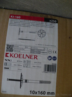 Fasádní hmoždinka Koelner KI 160