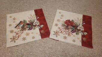 Vánoční povlaky na polštářky  - 45cm x 45cm