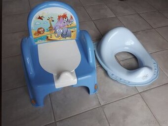 Dětský nočník a dětské záchodové prkénko
