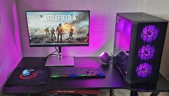 Herní Počítač - Záruka - Windows 11- Battlefield 6-Wi-Fi 6