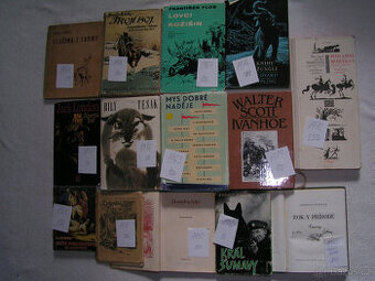 Staré dobrodružné knihy