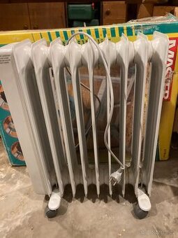 Elektrický olejový radiátor s regulací