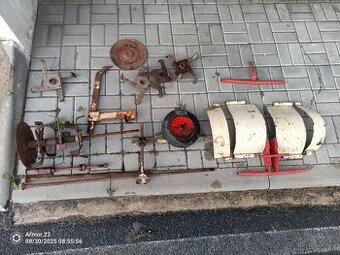 příslušenství k přestavbě rotavátoru tera vari.