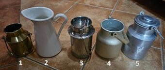 Konvička a džbány