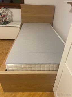 Prodám sestavu Ikea postel a skříň NOVÉ