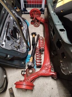 Zadní bubnová náprava Škoda Fabia 1 combi