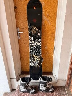 Snowboard +boty