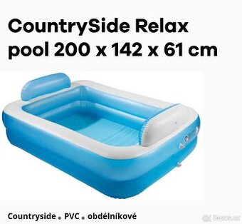 Bazéně Country side relax pool + pumpa