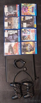 Playstation 4 (slim) + 8 her