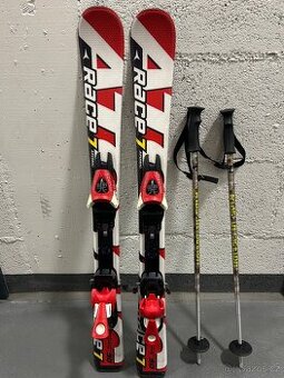 Dětské lyže Atomic Race 7 SC 90 cm + vázání a hůlky