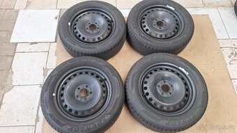 Sada disků Ford 16" 5x108 letní pneu 205/60 R16 5-6mm Focus