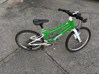 Dětské kolo woom 4 zelené