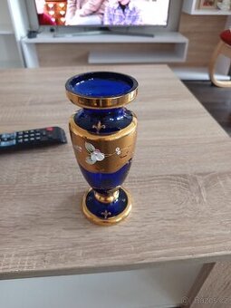 Váza z bavorského skla BOHEMIA GLASS