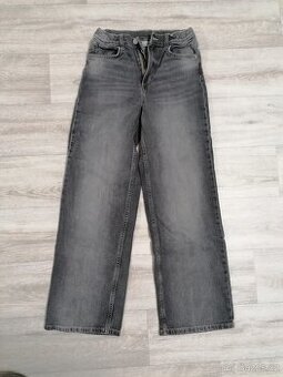 dívčí wide leg džíny H&M 12-13 let