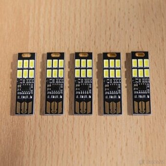 USB LED svetlá 6000K
