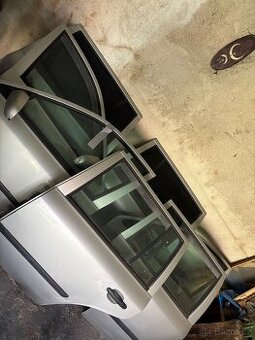 Dveře Octavia 1 Combi stříbrný kompletní 7x