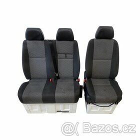 Sedačky kabina řidiče šedá látka VW Crafter 2E L1H1 2013