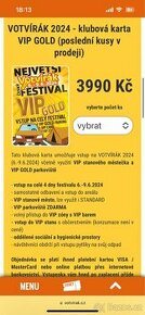 VOTVÍRÁK 2024 - VIP GOLD LÍSTEK