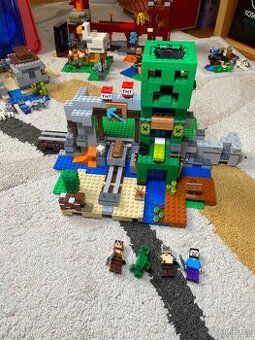 Prodám - Lego MINECRAFT 21155 Creepův dů