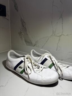 Bílé boty Lacoste