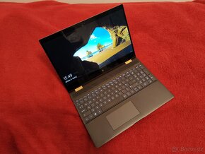 HP Spectre x360 15.6" 2v1 dotyk. 4K 3840 × 2160 UK/GB kláv.